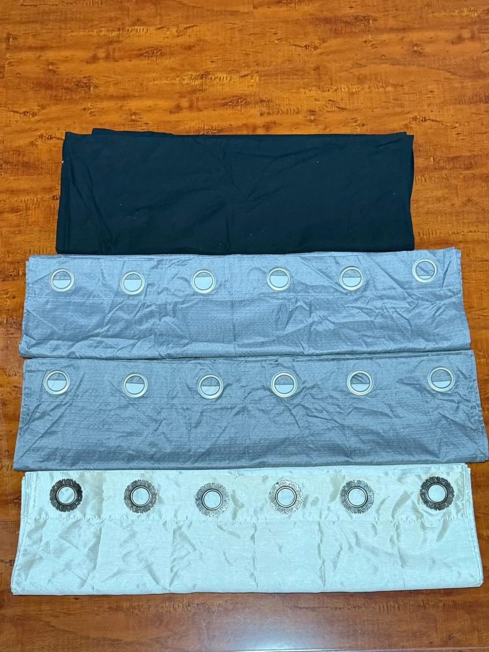 Window Curtains & DIY Fabric Bundle Lot